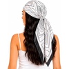 FAIRYGATE Seidentuch Damen Seidentuch Seide Leicht Seidenschal Bandana Halstuch Kopftuch Elegante Schal Tuch Geschenk für Frauen DA21(Da2111)