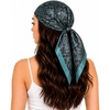 FAIRYGATE Seidentuch Damen Seidentuch Seide Leicht Seidenschal Bandana Halstuch Kopftuch Elegante Schal Tuch Geschenk für Frauen DA21(Fdas29005)