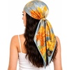 FAIRYGATE Seidentuch Damen Seidentuch Seide Leicht Seidenschal Bandana Halstuch Kopftuch Elegante Schal Tuch Geschenk für Frauen DA21(Fdas29010)
