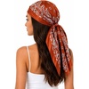 FAIRYGATE Seidentuch Damen Seidentuch Seide Leicht Seidenschal Bandana Halstuch Kopftuch Elegante Schal Tuch Geschenk für Frauen DA21(Fdas29013)