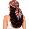 FAIRYGATE Seidentuch Damen Seidentuch Seide Leicht Seidenschal Bandana Halstuch Kopftuch Elegante Schal Tuch Geschenk für Frauen DA21(Fdgh94015)