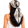 FAIRYGATE Seidentuch Damen Seidentuch Seide Leicht Seidenschal Bandana Halstuch Kopftuch Elegante Schal Tuch Geschenk für Frauen DA21(Fdgh96010)