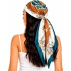 FAIRYGATE Seidentuch Damen Seidentuch Seide Leicht Seidenschal Bandana Halstuch Kopftuch Elegante Schal Tuch Geschenk für Frauen DA21(Fdgh96011)