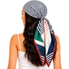 FAIRYGATE Seidentuch Damen Seidentuch Seide Leicht Seidenschal Bandana Halstuch Kopftuch Elegante Schal Tuch Geschenk für Frauen DA21(Fdhzl93023)