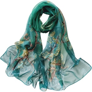 FAIRYGATE Chiffon Schal Damen Stola Halstuch Tuch für Sommer Herbst Winter Ganzjährig Schals & Tücher(50015)