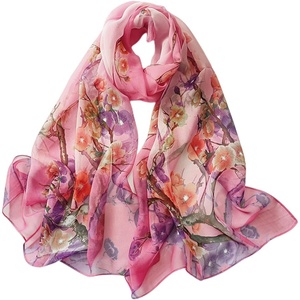 FAIRYGATE Chiffon Schal Damen Stola Halstuch Tuch für Sommer Herbst Winter Ganzjährig Schals & Tücher(50019)