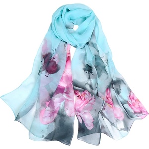 FAIRYGATE Chiffon Schal Damen Stola Halstuch Tuch für Sommer Herbst Winter Ganzjährig Schals & Tücher(50023)