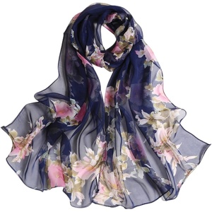 FAIRYGATE Chiffon Schal Damen Stola Halstuch Tuch für Sommer Herbst Winter Ganzjährig Schals & Tücher(50028)