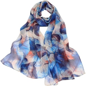 FAIRYGATE Chiffon Schal Damen Stola Halstuch Tuch für Sommer Herbst Winter Ganzjährig Schals & Tücher(50032)