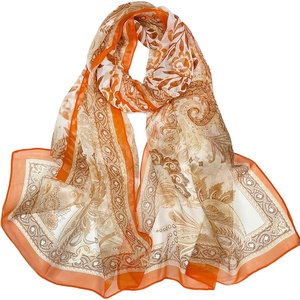 FAIRYGATE Chiffon Schal Damen Stola Halstuch Tuch für Sommer Herbst Winter Ganzjährig Schals & Tücher(FDKR50044)
