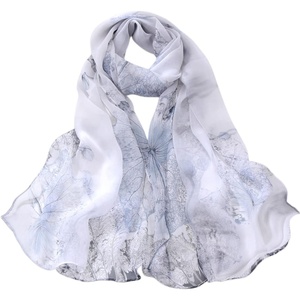 FAIRYGATE Chiffon Schal Damen Stola Halstuch Tuch für Sommer Herbst Winter Ganzjährig Schals & Tücher(Fdkra4608)