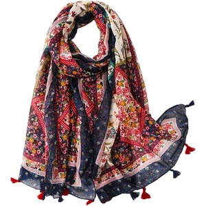 FAIRYGATE Damen Schal Halstücher für Frauen Kopftuch Umschlagtuch Viskose Schals Tuch Stola Stolen Wrap Shawl Halstuch 0001(0228)