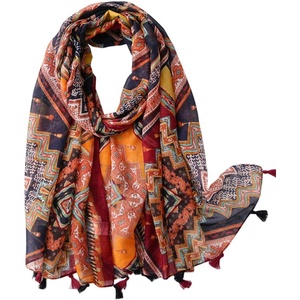 FAIRYGATE Damen Schal Halstücher für Frauen Kopftuch Umschlagtuch Viskose Schals Tuch Stola Stolen Wrap Shawl Halstuch 0001(0233)