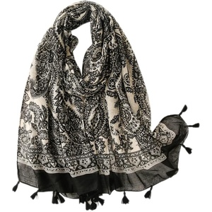 FAIRYGATE Damen Schal Halstücher für Frauen Kopftuch Umschlagtuch Viskose Schals Tuch Stola Stolen Wrap Shawl Halstuch 0001(0242)