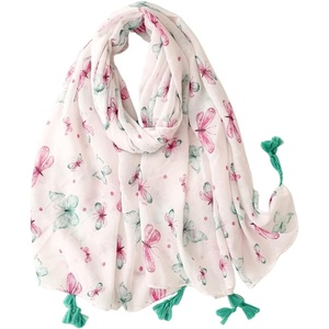 FAIRYGATE Damen Schal Halstücher für Frauen Kopftuch Umschlagtuch Viskose Schals Tuch Stola Stolen Wrap Shawl Halstuch 0001(Fdyt58005)