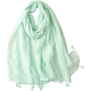 FAIRYGATE Damen Schal Halstücher für Frauen Kopftuch Umschlagtuch Viskose Schals Tuch Stola Stolen Wrap Shawl Halstuch 0001(Fdyt58014)