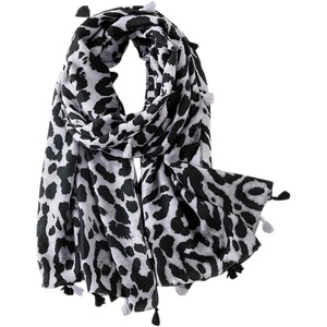 FAIRYGATE Damen Schal Vogel Blume Schmetterling Druck Lange Soft Neck Scarf Wickel Stola für Summer Beach Winter Geschenk(Fdyt19225)