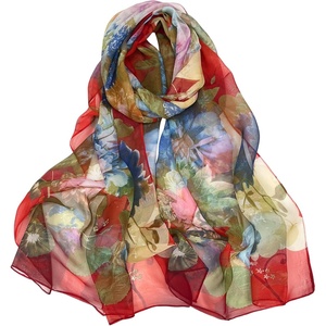 FAIRYGATE Schal Damen Halstücher Tuch Kopftuch Halstuch Schals Tücher Stola Weiches und Bequemes Georgette Material Vielseitig und Multifunktional B72(FDKRA5031)