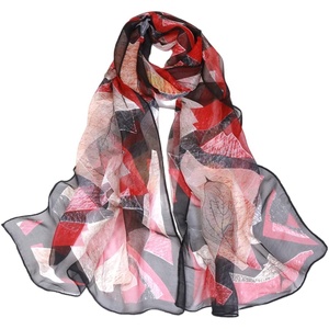 FAIRYGATE Schal Damen Halstücher Tuch Kopftuch Halstuch Schals Tücher Stola Weiches und Bequemes Georgette Material Vielseitig und Multifunktional B72(Fdkra4719)
