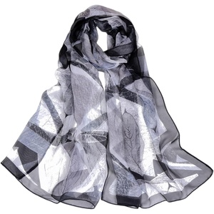 FAIRYGATE Schal Damen Halstücher Tuch Kopftuch Halstuch Schals Tücher Stola Weiches und Bequemes Georgette Material Vielseitig und Multifunktional B72(Fdkra4718)