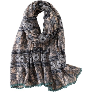 FAIRYGATE Schal Damen Mode Oversize Deckenschal mit Fransen XXL Schals & Tücher für Frauen(Fdyt05015)