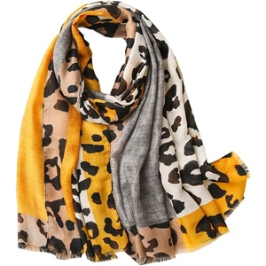 FAIRYGATE Schal Leopardenmuster Damen Schals & Tücher für Frauen Großer Tuch in Vielen Schönen Farben Tierdruck XXL Stole Personalisierte Geschenke 0081(81016)