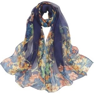 FAIRYGATE Schals & Tücher für Damen Modischer Damen Schal Stola Halstuch Tuch aus Chiffon für Frühling Sommer Ganzjährig(51015)