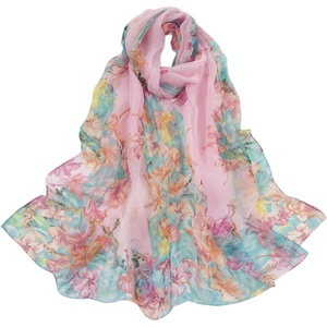 FAIRYGATE Schals & Tücher für Damen Modischer Damen Schal Stola Halstuch Tuch aus Chiffon für Frühling Sommer Ganzjährig(51019)