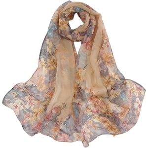 FAIRYGATE Schals & Tücher für Damen Modischer Damen Schal Stola Halstuch Tuch aus Chiffon für Frühling Sommer Ganzjährig(51020)
