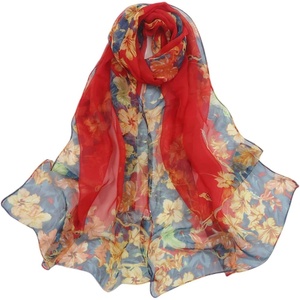 FAIRYGATE Schals & Tücher für Damen Modischer Damen Schal Stola Halstuch Tuch aus Chiffon für Frühling Sommer Ganzjährig(51022)