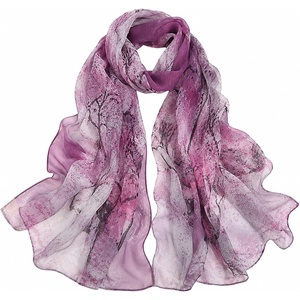 FAIRYGATE Schals & Tücher für Damen Modischer Damen Schal Stola Halstuch Tuch aus Chiffon für Frühling Sommer Ganzjährig(51026)