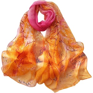 FAIRYGATE Schals & Tücher für Damen Modischer Damen Schal Stola Halstuch Tuch aus Chiffon für Frühling Sommer Ganzjährig(51028)