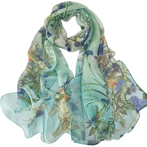 FAIRYGATE Schals & Tücher für Damen Modischer Damen Schal Stola Halstuch Tuch aus Chiffon für Frühling Sommer Ganzjährig(51030)