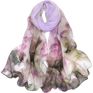 FAIRYGATE Schals & Tücher für Damen Modischer Damen Schal Stola Halstuch Tuch aus Chiffon für Frühling Sommer Ganzjährig(FDKRA5237)