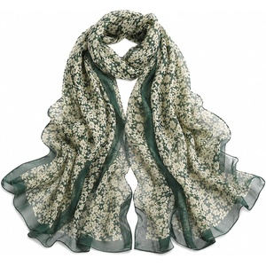 FAIRYGATE Schals & Tücher für Damen Modischer Damen Schal Stola Halstuch Tuch aus Chiffon für Frühling Sommer Ganzjährig(Fdkra4305)