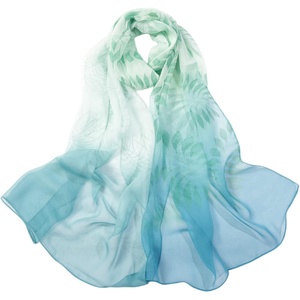 FAIRYGATE Schals & Tücher für Damen Seidenschals Damen Leicht Seidentuch Chiffon Silk Schal Halstuch Tuch Geschenk Frauen 20A41(DA4110)