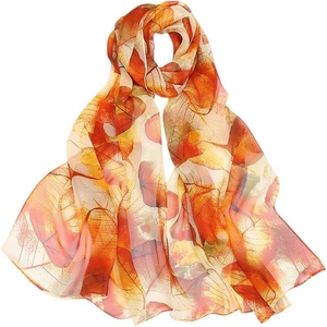 FAIRYGATE Schals & Tücher für Damen Seidenschals Damen Leicht Seidentuch Chiffon Silk Schal Halstuch Tuch Geschenk Frauen 20A41(DA4114)