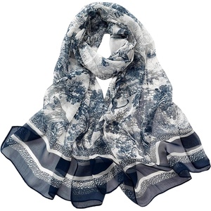 FAIRYGATE Schals & Tücher für Damen Seidenschals Damen Leicht Seidentuch Chiffon Silk Schal Halstuch Tuch Geschenk Frauen 20A41(FDKRA5131)