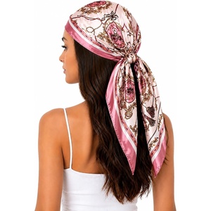 FAIRYGATE Seide Schal Damen Halstücher Seidentuch Schals Halstuch Seidenschal Scarf Bandana Taschentuch Handgelenk Kopftücher Einheitsgröße 78(78007)