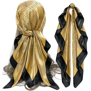 FAIRYGATE Seide Schal Damen Halstücher Seidentuch Schals Halstuch Seidenschal Scarf Bandana Taschentuch Handgelenk Kopftücher Einheitsgröße 78(78016)