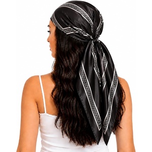 FAIRYGATE Seide Schal Damen Halstücher Seidentuch Schals Halstuch Seidenschal Scarf Bandana Taschentuch Handgelenk Kopftücher Einheitsgröße 78(78017)