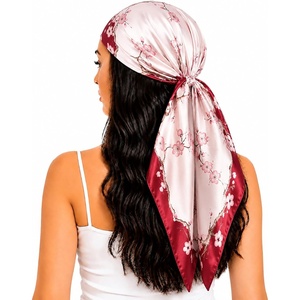 FAIRYGATE Seide Schal Damen Halstücher Seidentuch Schals Halstuch Seidenschal Scarf Bandana Taschentuch Handgelenk Kopftücher Einheitsgröße 78(Fdgh91007)