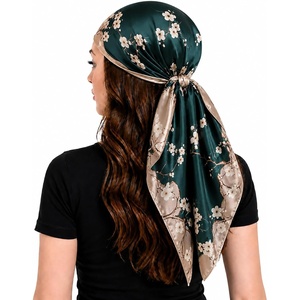 FAIRYGATE Seide Schal Damen Halstücher Seidentuch Schals Halstuch Seidenschal Scarf Bandana Taschentuch Handgelenk Kopftücher Einheitsgröße 78(Fdgh91008)