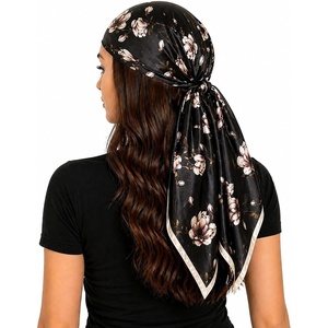 FAIRYGATE Seide Schal Damen Halstücher Seidentuch Schals Halstuch Seidenschal Scarf Bandana Taschentuch Handgelenk Kopftücher Einheitsgröße 78(Fdhzl77020)