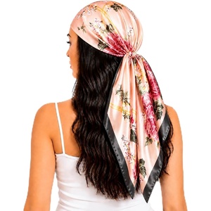 FAIRYGATE Seide Schal Damen Halstücher Seidentuch Schals Halstuch Seidenschal Scarf Bandana Taschentuch Handgelenk Kopftücher Einheitsgröße 78(Fdwxa2524)