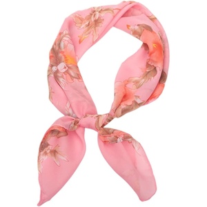 FAIRYGATE Seidenschal Damen Chiffon Elegante Seidentuch Haare Satintuch Halstuch Bandana Tuch Kopftücher Taschentuch Ansatz Scarf DA27(Fdwxa2620)