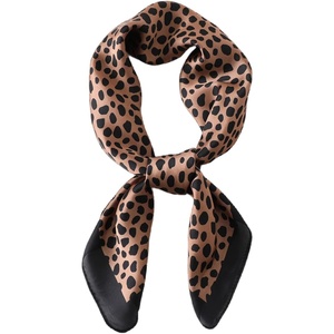 FAIRYGATE Seidenschal Damen Chiffon Elegante Seidentuch Haare Satintuch Halstuch Bandana Tuch Kopftücher Taschentuch Ansatz Scarf DA27(Fdwxa2814)