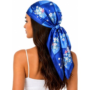 FAIRYGATE Seidentuch Damen Seidentuch Seide Leicht Seidenschal Bandana Halstuch Kopftuch Elegante Schal Tuch Geschenk für Frauen DA21(Da2114)