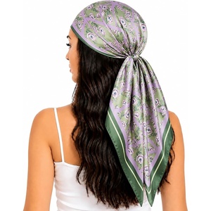FAIRYGATE Seidentuch Damen Seidentuch Seide Leicht Seidenschal Bandana Halstuch Kopftuch Elegante Schal Tuch Geschenk für Frauen DA21(Fdas29022)