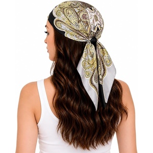 FAIRYGATE Seidentuch Damen Seidentuch Seide Leicht Seidenschal Bandana Halstuch Kopftuch Elegante Schal Tuch Geschenk für Frauen DA21(Fdgh94007)